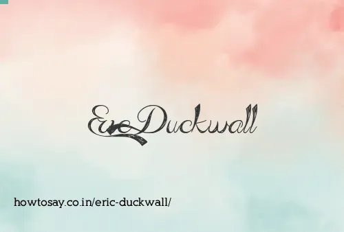 Eric Duckwall