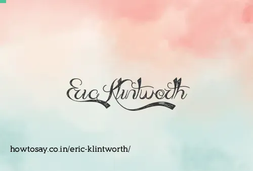 Eric Klintworth