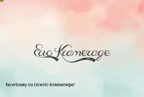 Eric Kramerage