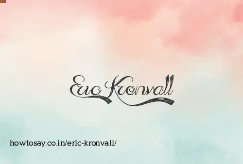 Eric Kronvall