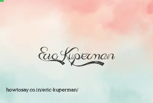 Eric Kuperman