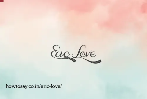 Eric Love