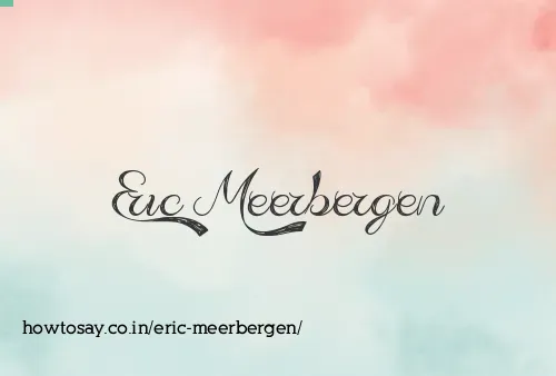 Eric Meerbergen