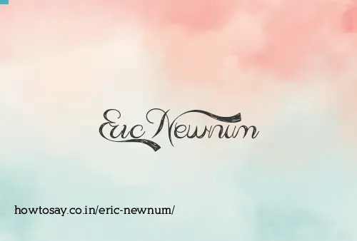 Eric Newnum