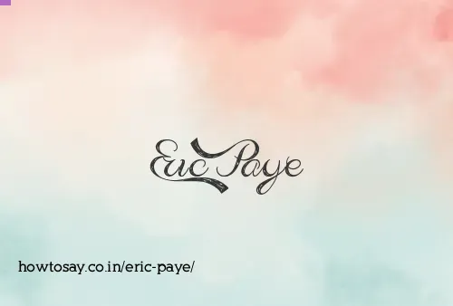 Eric Paye