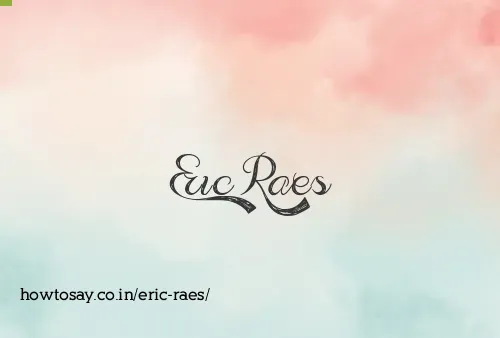 Eric Raes
