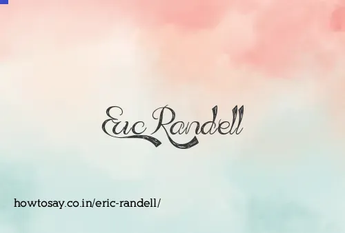 Eric Randell