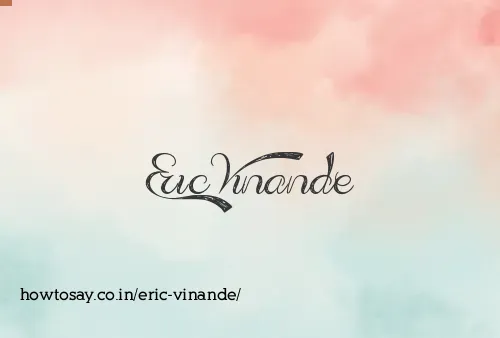 Eric Vinande