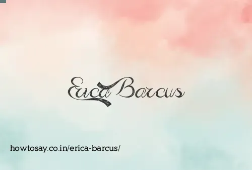 Erica Barcus
