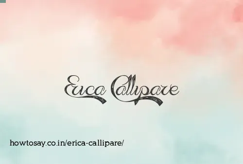 Erica Callipare