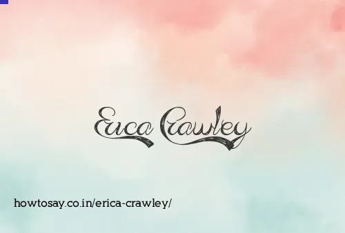 Erica Crawley