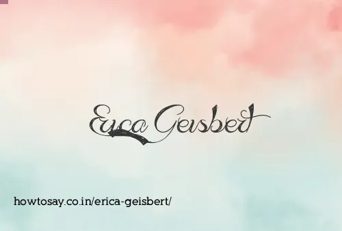 Erica Geisbert
