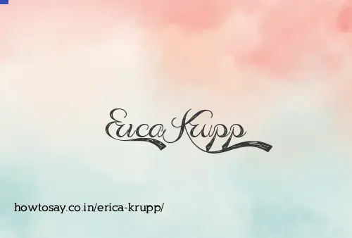 Erica Krupp