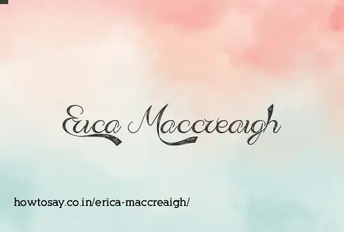 Erica Maccreaigh