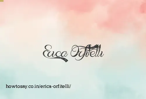 Erica Orfitelli