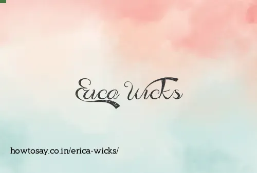 Erica Wicks