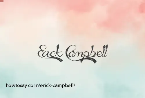 Erick Campbell