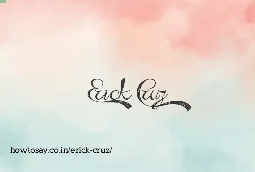 Erick Cruz