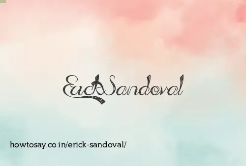 Erick Sandoval