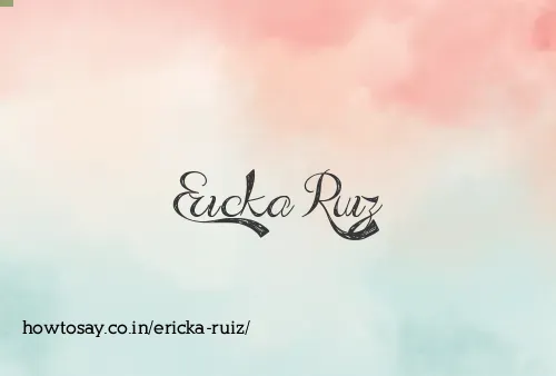 Ericka Ruiz