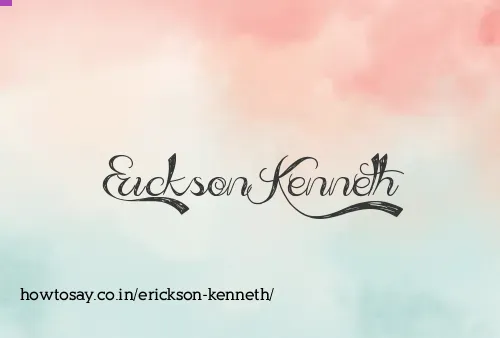 Erickson Kenneth