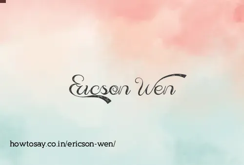 Ericson Wen