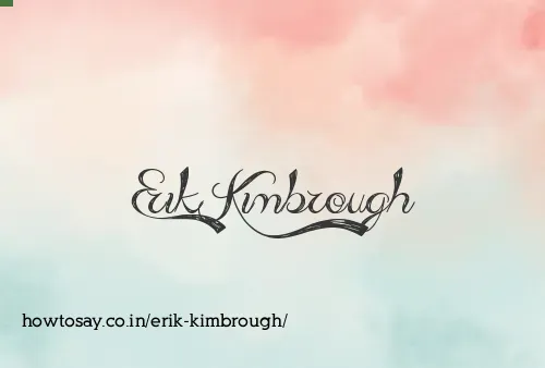 Erik Kimbrough