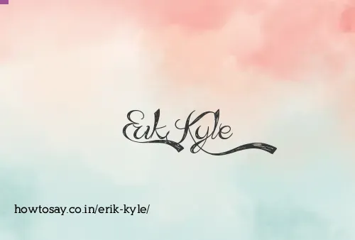 Erik Kyle