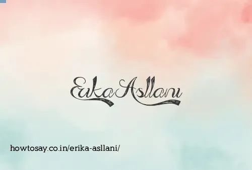 Erika Asllani