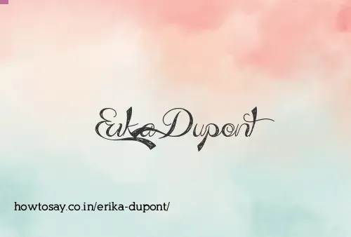 Erika Dupont