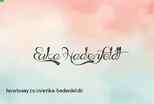 Erika Hadenfeldt