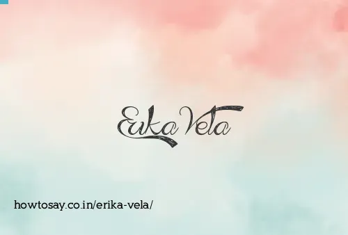 Erika Vela