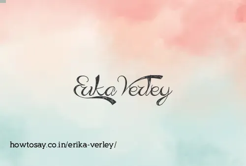 Erika Verley