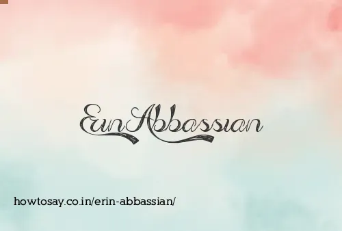 Erin Abbassian