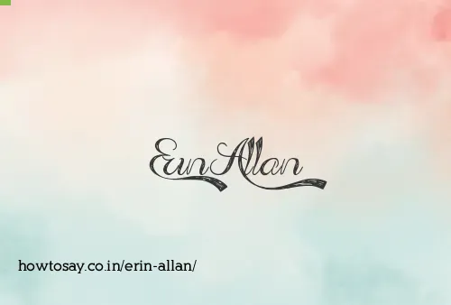 Erin Allan