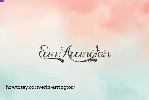 Erin Arrington