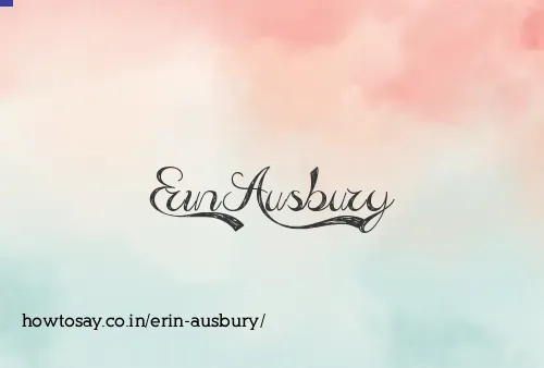 Erin Ausbury
