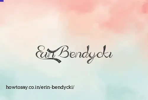 Erin Bendycki