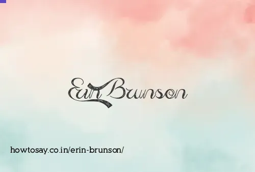 Erin Brunson