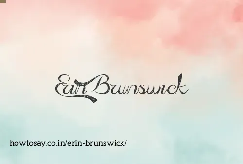 Erin Brunswick