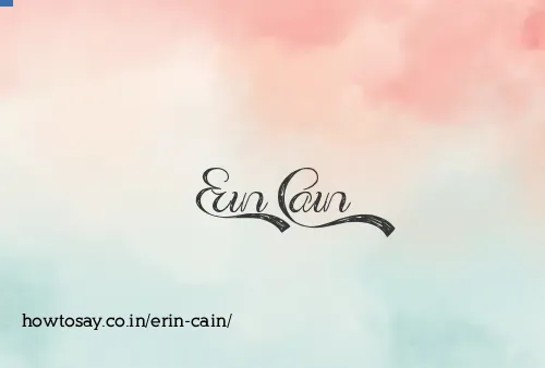 Erin Cain