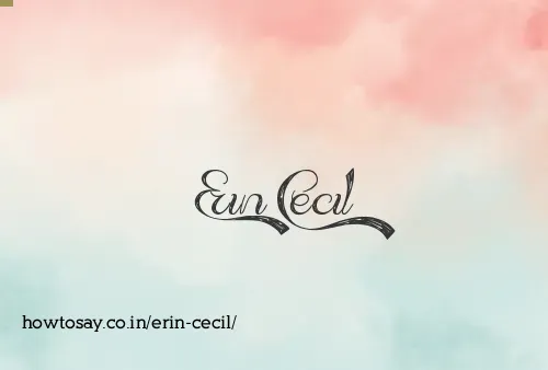Erin Cecil