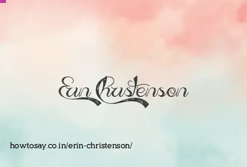 Erin Christenson