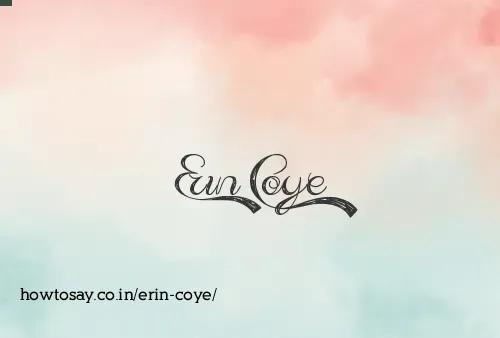 Erin Coye