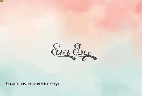 Erin Eby