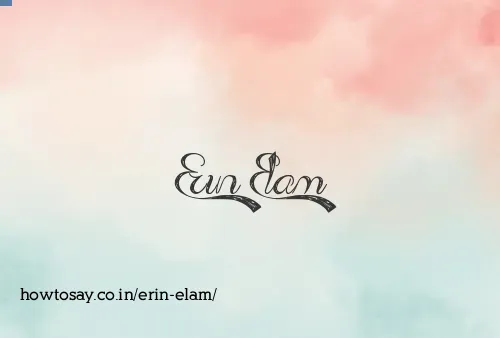 Erin Elam