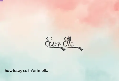 Erin Elk