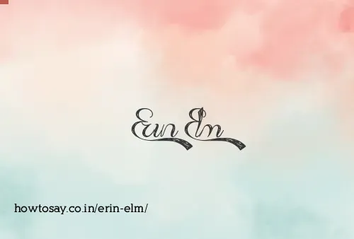Erin Elm