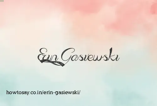 Erin Gasiewski