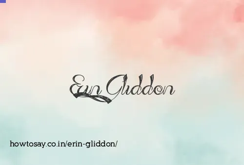 Erin Gliddon